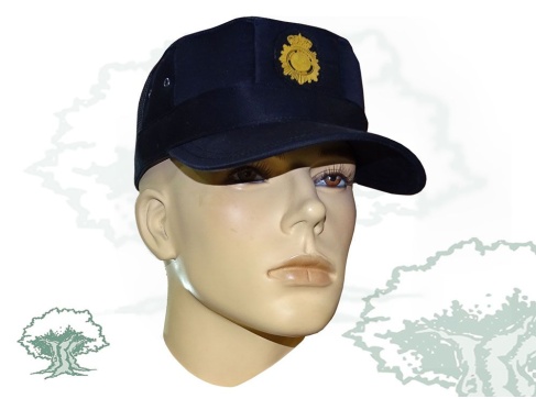 Gorra Escala B Sica Uip De La Polic A Nacional Con Rejilla