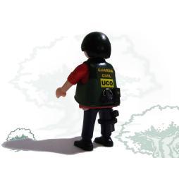 Muñeco articulado UCO de la Guardia Civil
