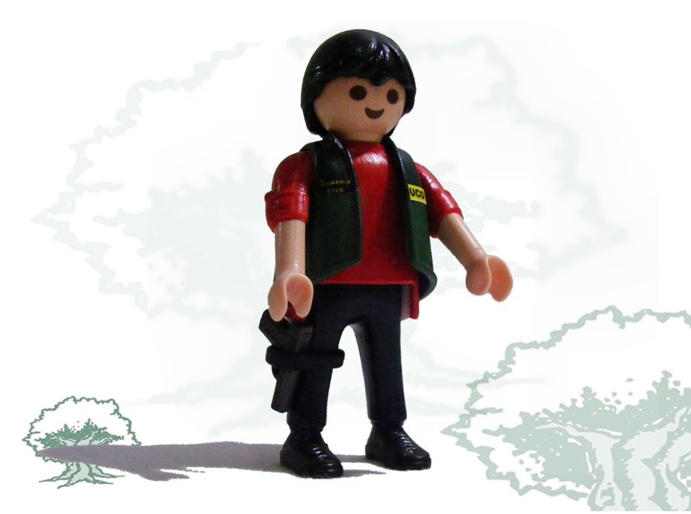 Muñeco articulado UCO Guardia Civil