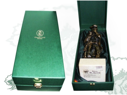 Estuche Guardia Civil para figura grande