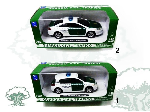 Coche Guardia Civil de juguete varios modelos