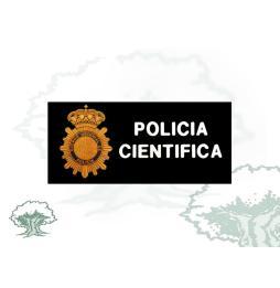 Parche Policía Científica de la Policía Nacional para bata o chaleco