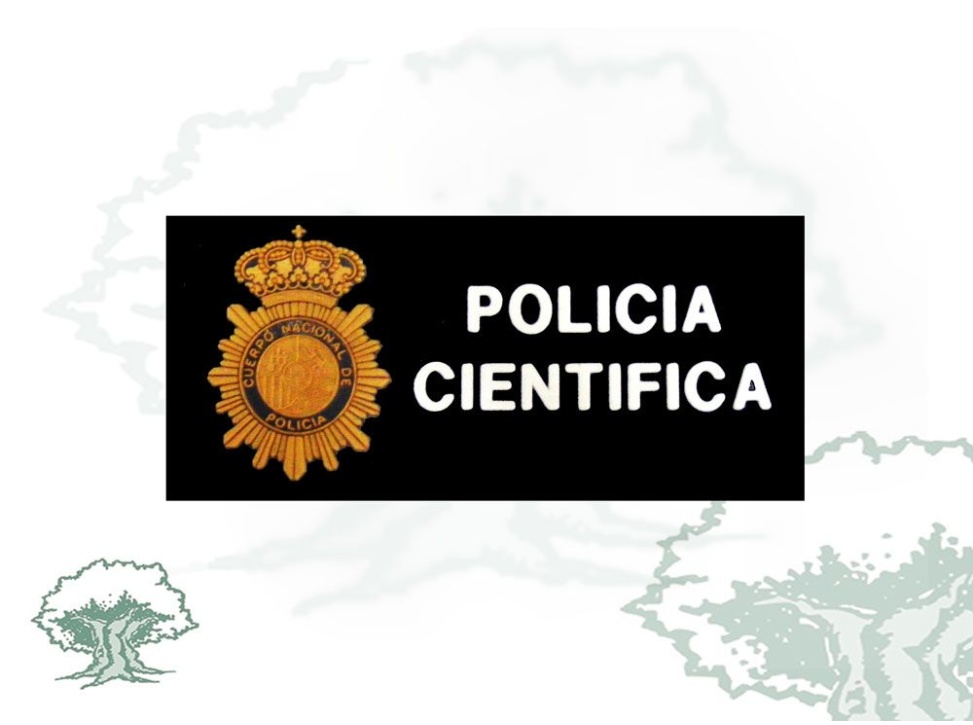 Galleta Policía Científica de la Policía Nacional para bata o chaleco