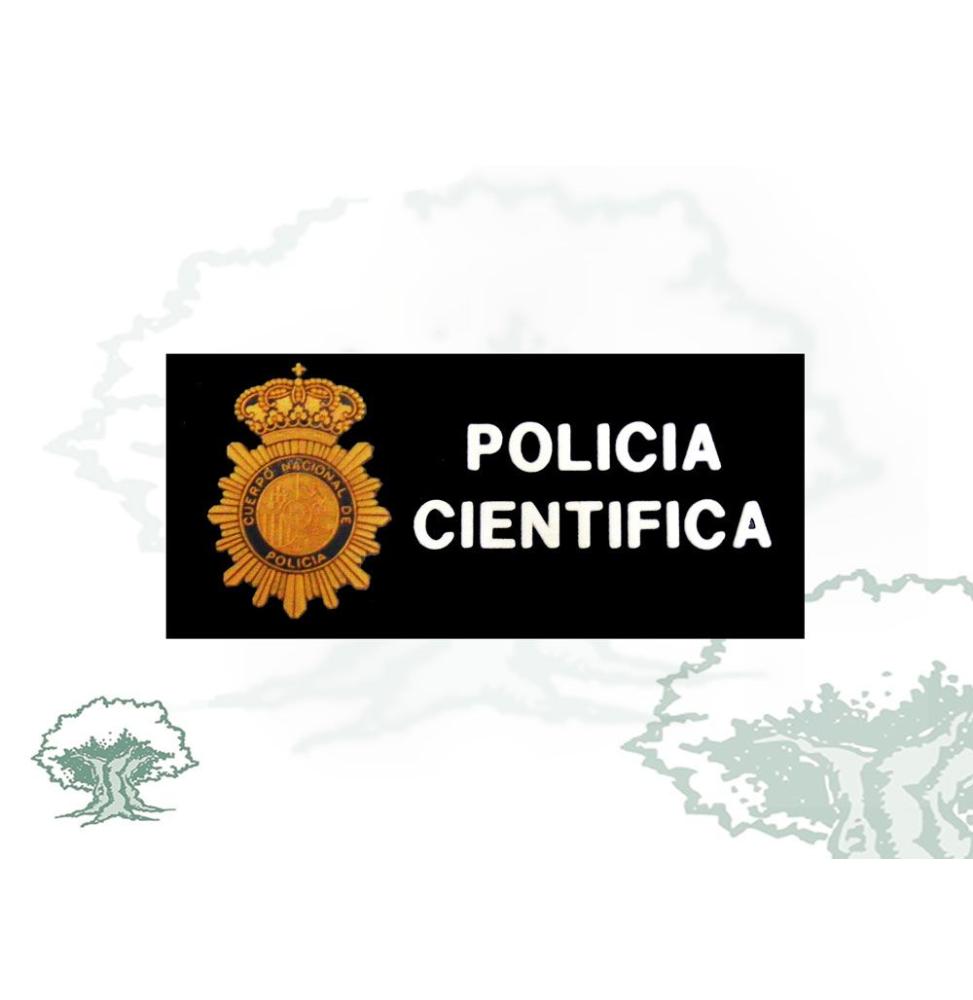 Parche Policía Nacional Científica
