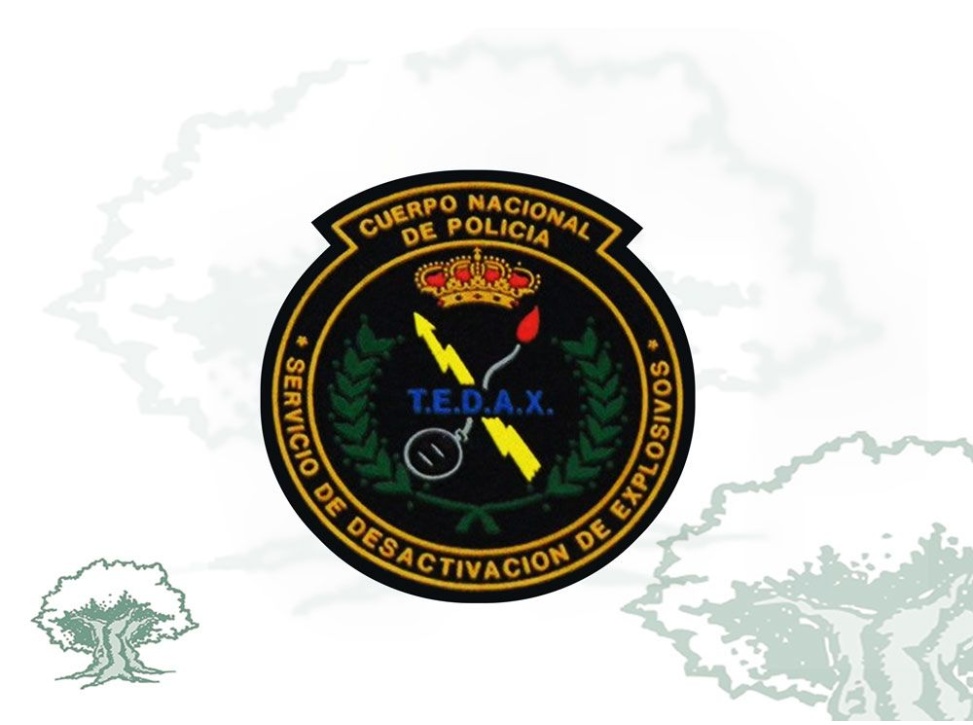 Parche Tedax Policía Nacional