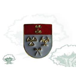 Distintivo de título NRBQ de la Guardia Civil