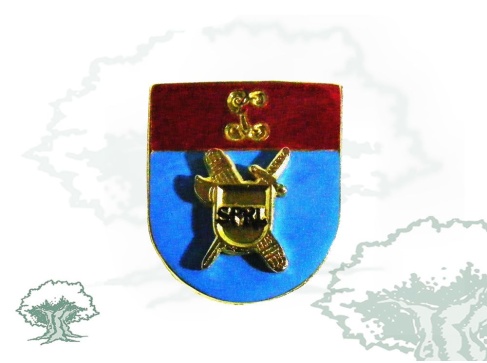 Distintivo de título Riesgos Laborales de la Guardia Civil