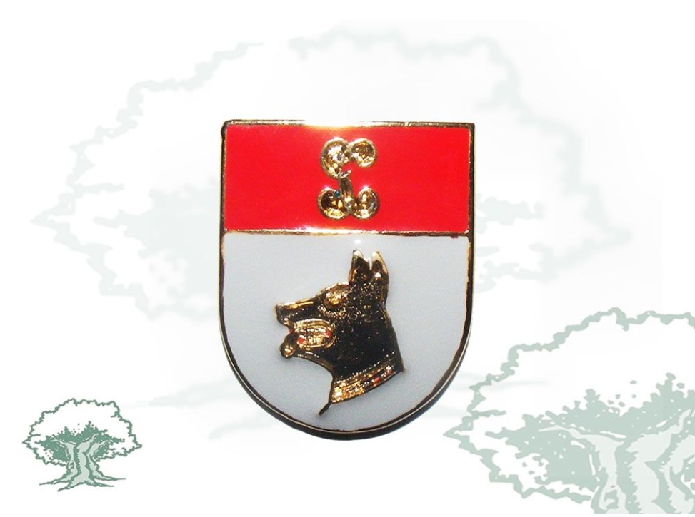 Distintivo de título Servicio Cinológico Guardia Civil