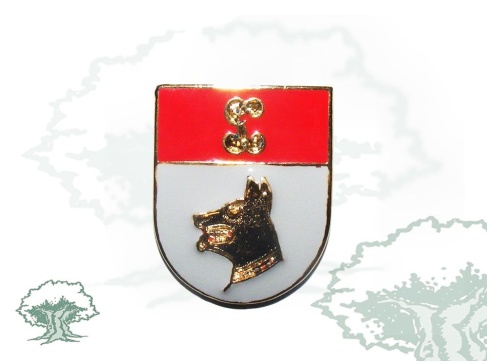 Distintivo de título Servicio Cinológico de la Guardia Civil