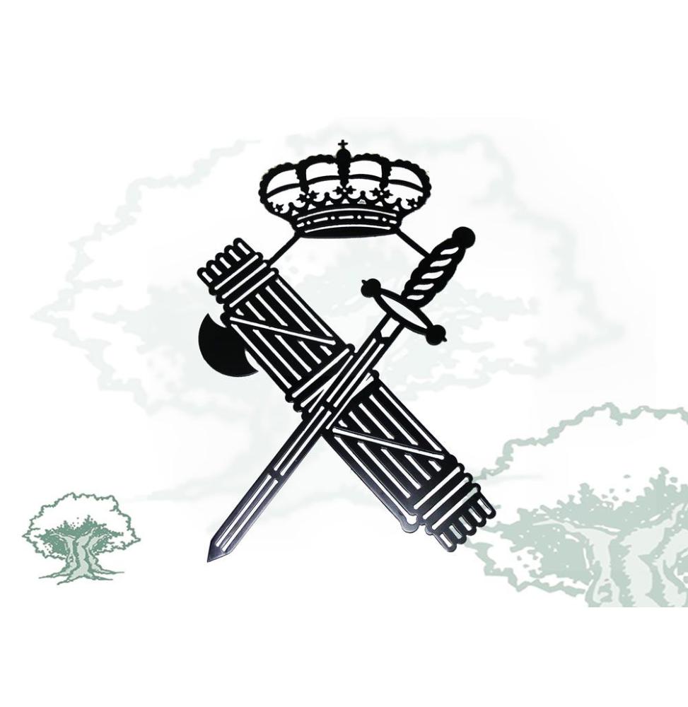 Emblema Guardia Civil de forja para colgar