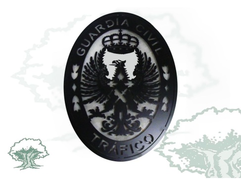 Emblema Guardia Civil de Tráfico de forja