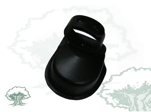 Funda grilletes plegable de cuero