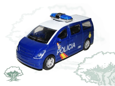 Furgón Policía Nacional de juguete de plástico
