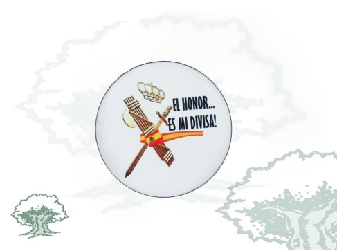 Imán Guardia Civil circular