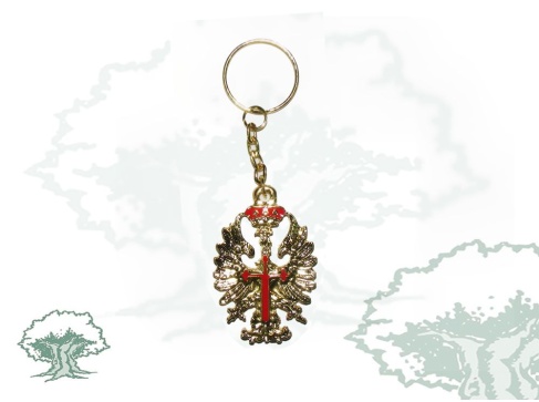 Llavero Ejército metálico