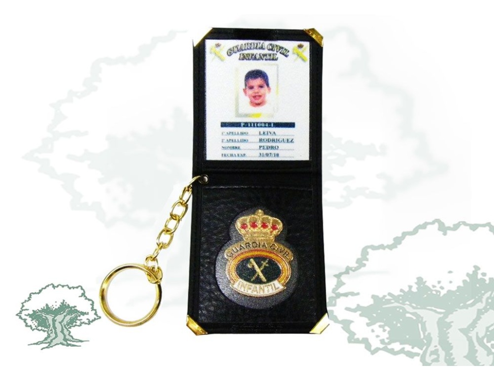 Llavero carnet infantil Guardia Civil
