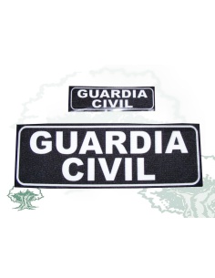 Logos reflectantes Guardia Civil para chaleco antibalas