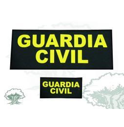 Logos Guardia Civil fluor para chaleco antibalas