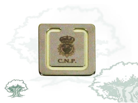 Marcapáginas Policía Nacional