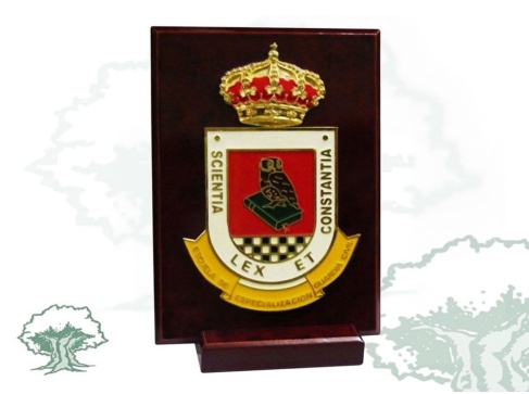 Metopa de sobremesa Escuela de Especialización Guardia Civil
