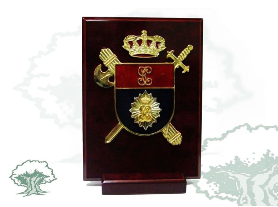 Metopa de sobremesa Fiscal Guardia Civil