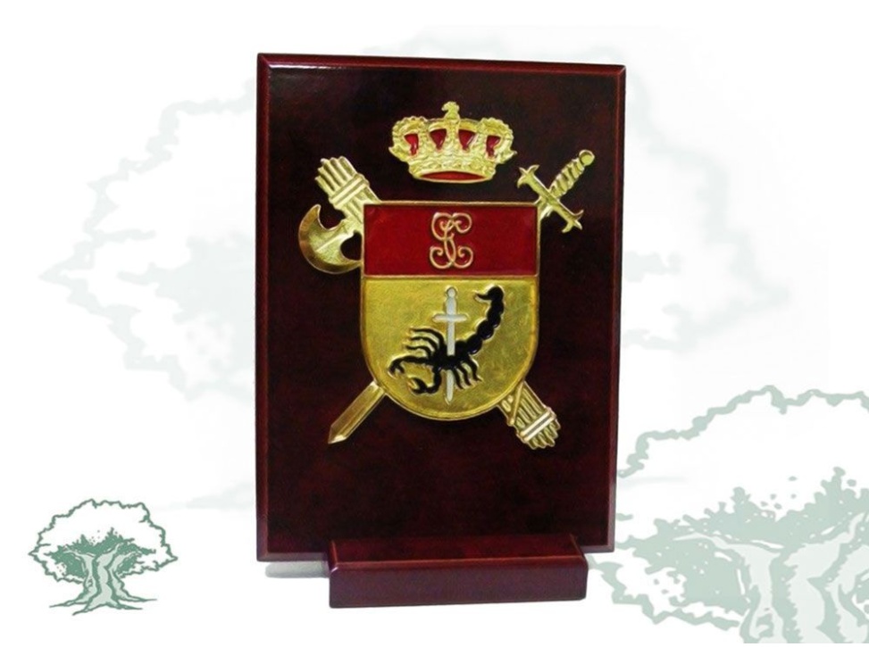 Metopa de sobremesa GAR Escorpión Guardia Civil