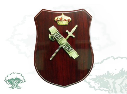 Metopa Guardia Civil miniatura