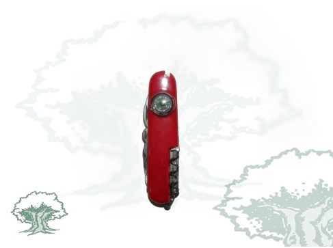 Navaja multiusos con brújula