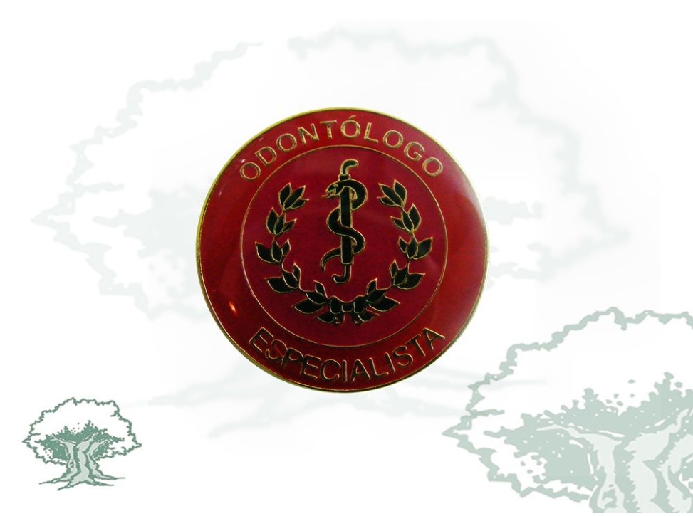 Distintivo Odontólogo Especialista Ejército