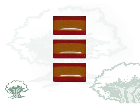 Pegatina bandera España (3 unidades)