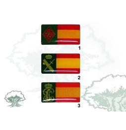 Pegatina Guardia Civil bandera España