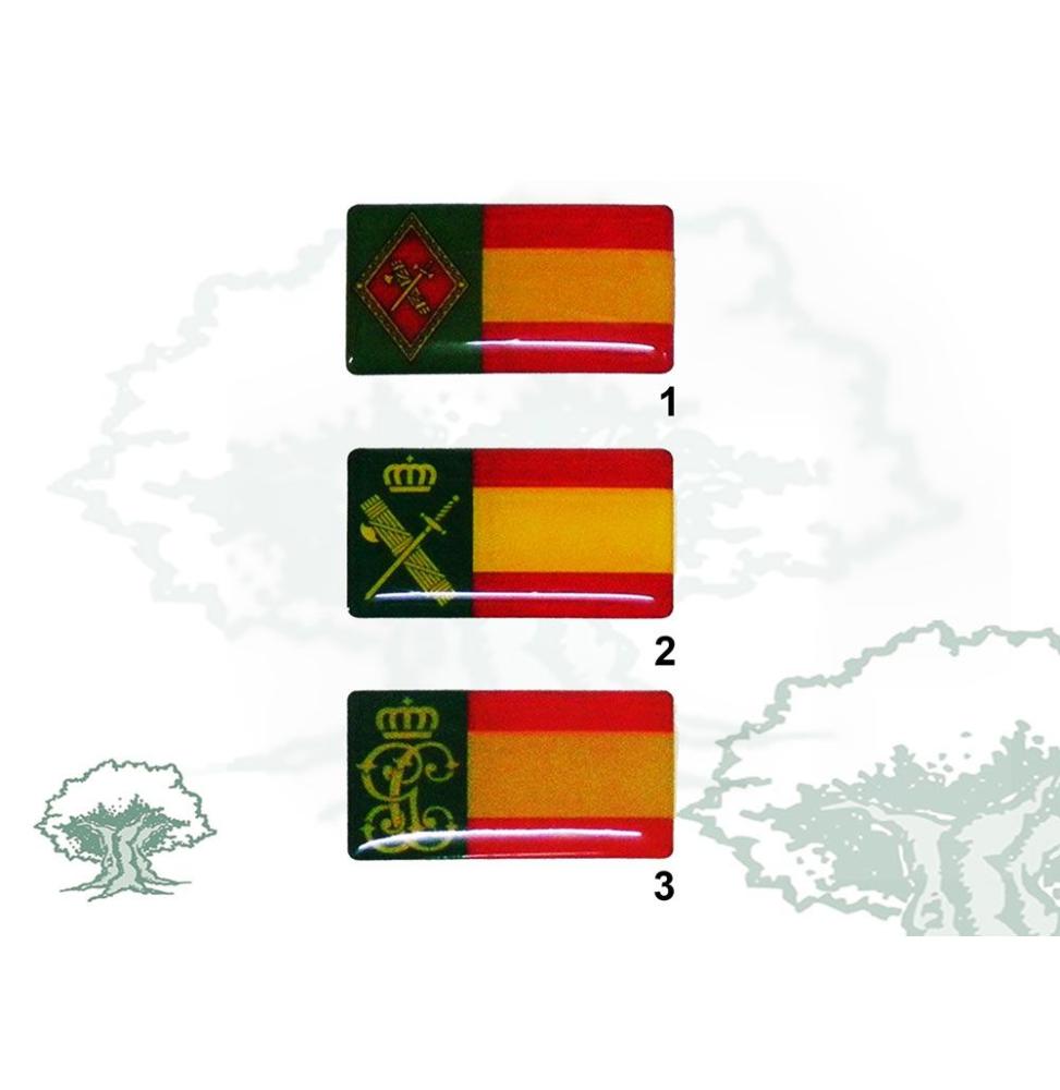 Pegatina Guardia Civil bandera España