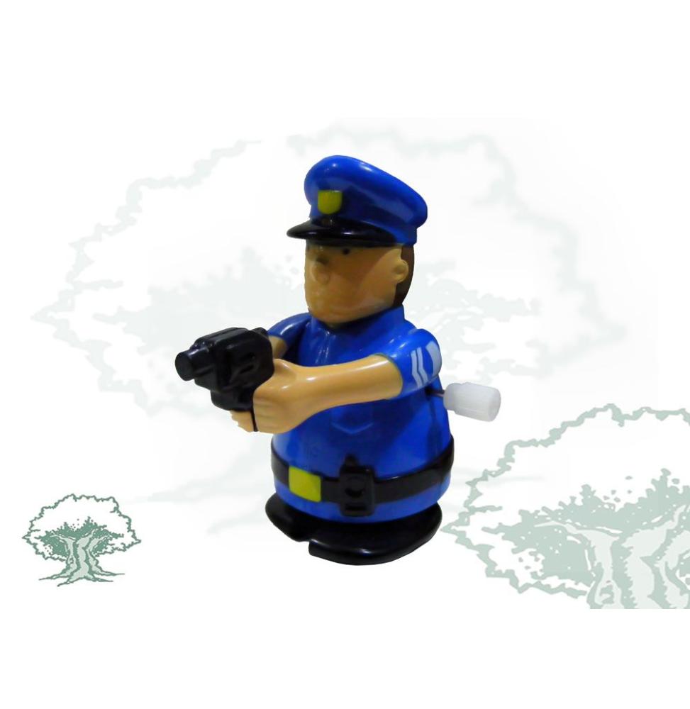 Muñeco de plástico Policía