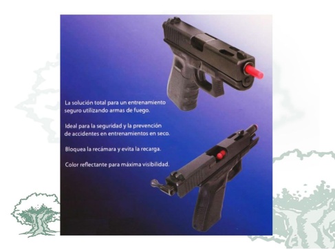 Varilla de seguridad para 9 mm