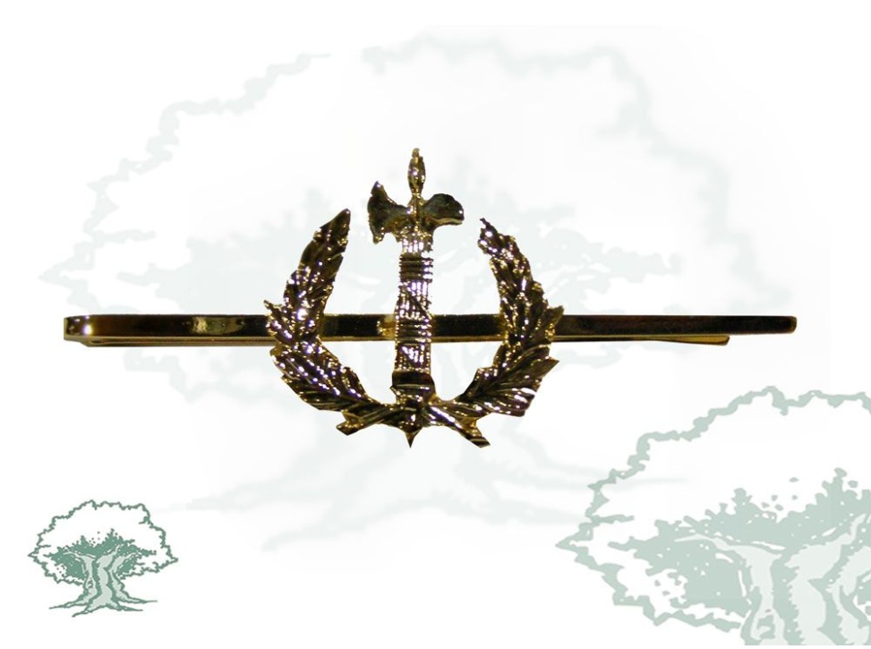 Sujetacorbatas Cuerpo Jurídico Ejército