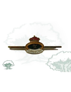 Sujetacorbatas Guardia Civil ovalo horizontal