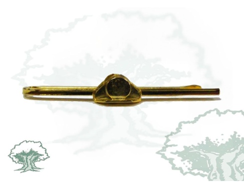 Sujetacorbatas tricornio