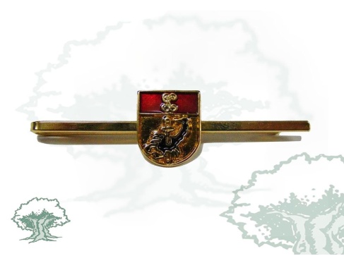 Sujetacorbatas GAR Escorpion Guardia Civil dorado