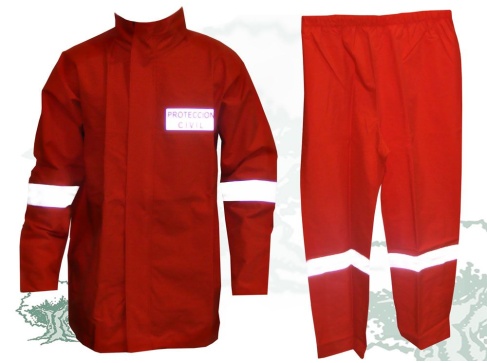 Traje Protección Civil de agua