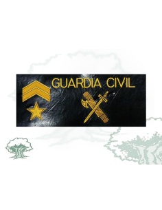 Galleta Suboficial Mayor Guardia Civil negra