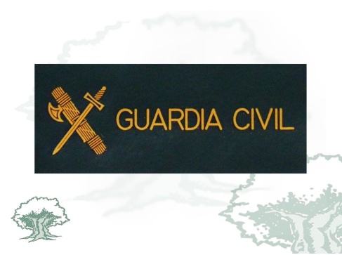 Galleta Guardia Civil para traje de agua