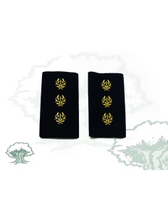 Hombreras Comisario Policía Nacional en PVC