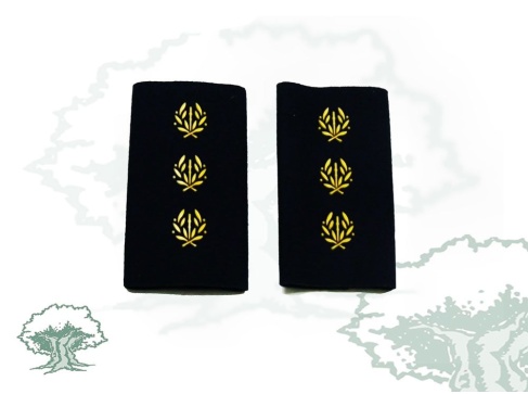 Hombreras Comisario de la Policía Nacional en PVC