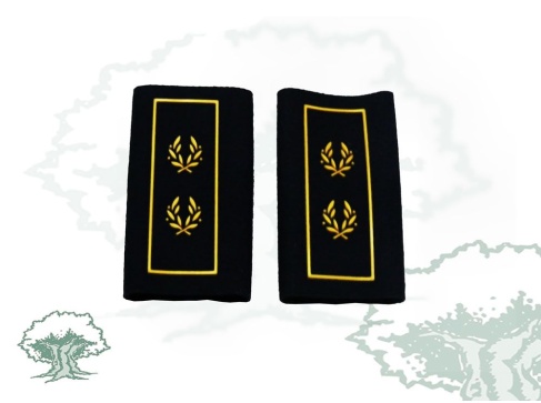 Hombreras Inspector Jefe de la Policía Nacional en PVC