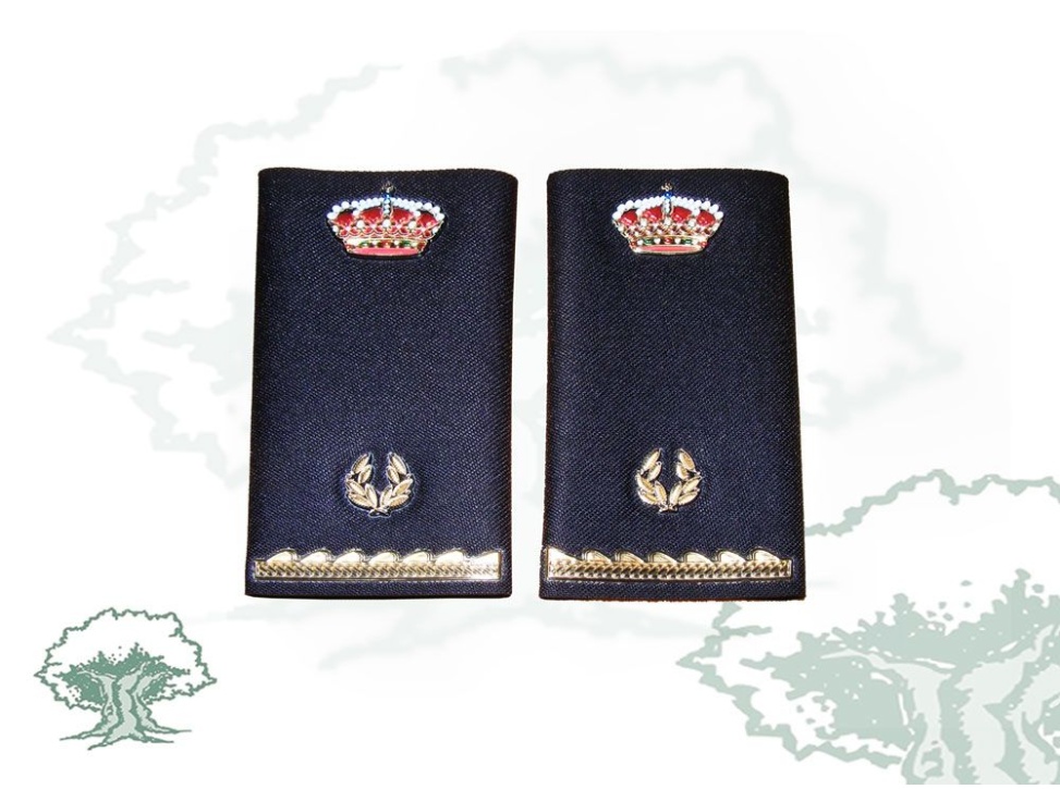 Hombreras 2º año Ejecutiva Policía Nacional