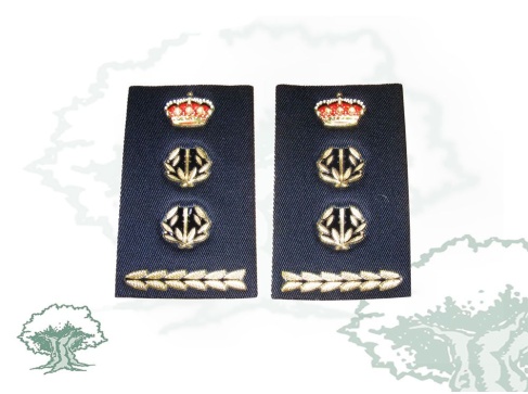 Hombreras Comisario de la Policía Nacional