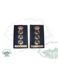 Hombreras Comisario Principal Policía Nacional