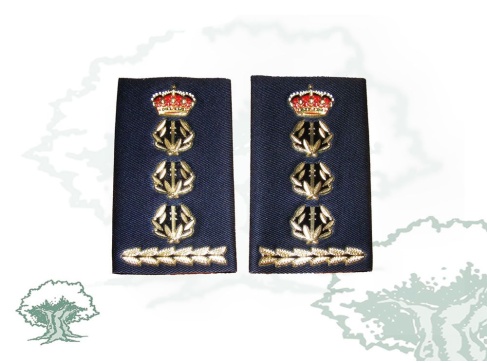 Hombreras Comisario Principal de la Policía Nacional