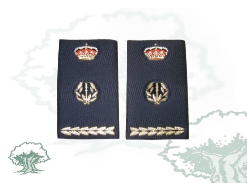 Hombreras Inspector Jefe Policía Nacional