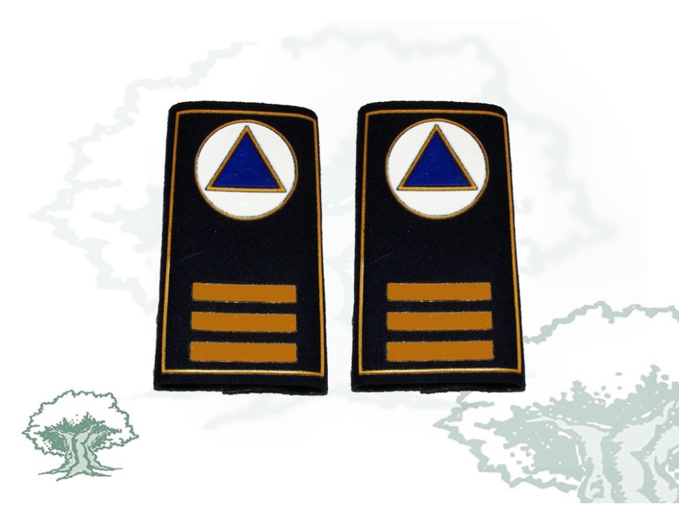 Hombreras Jefe de Agrupación Protección Civil
